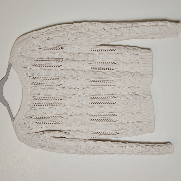 H&M Cream Cable Knit Sweater - Picture 3 of 6